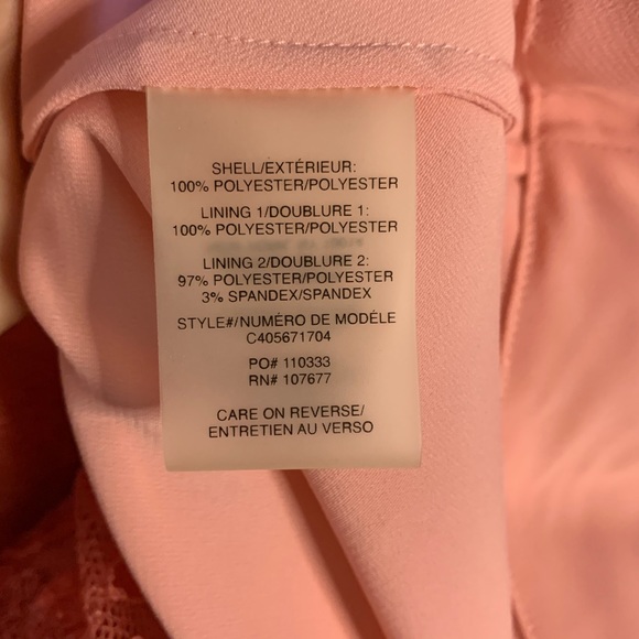 Alice + Oivia Zenden Scallop Edge Dress Pink - Picture 7 of 8